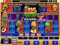 big kahuna paytable